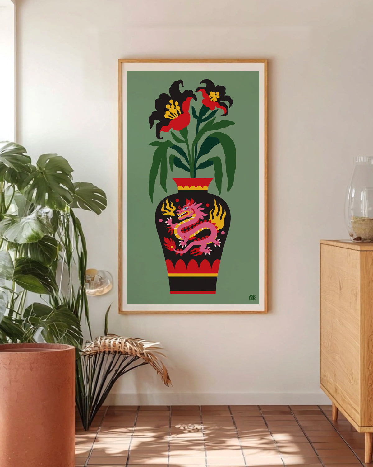 Dragon Vase