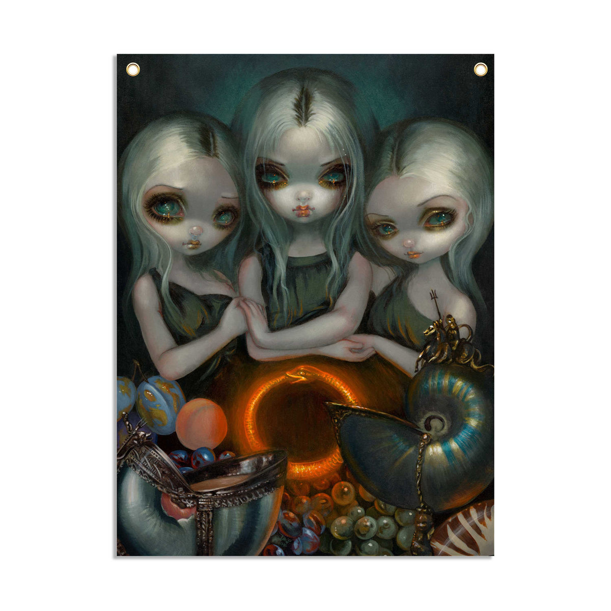 Allegory Of Infinity - Fabric Banner - artistvsart