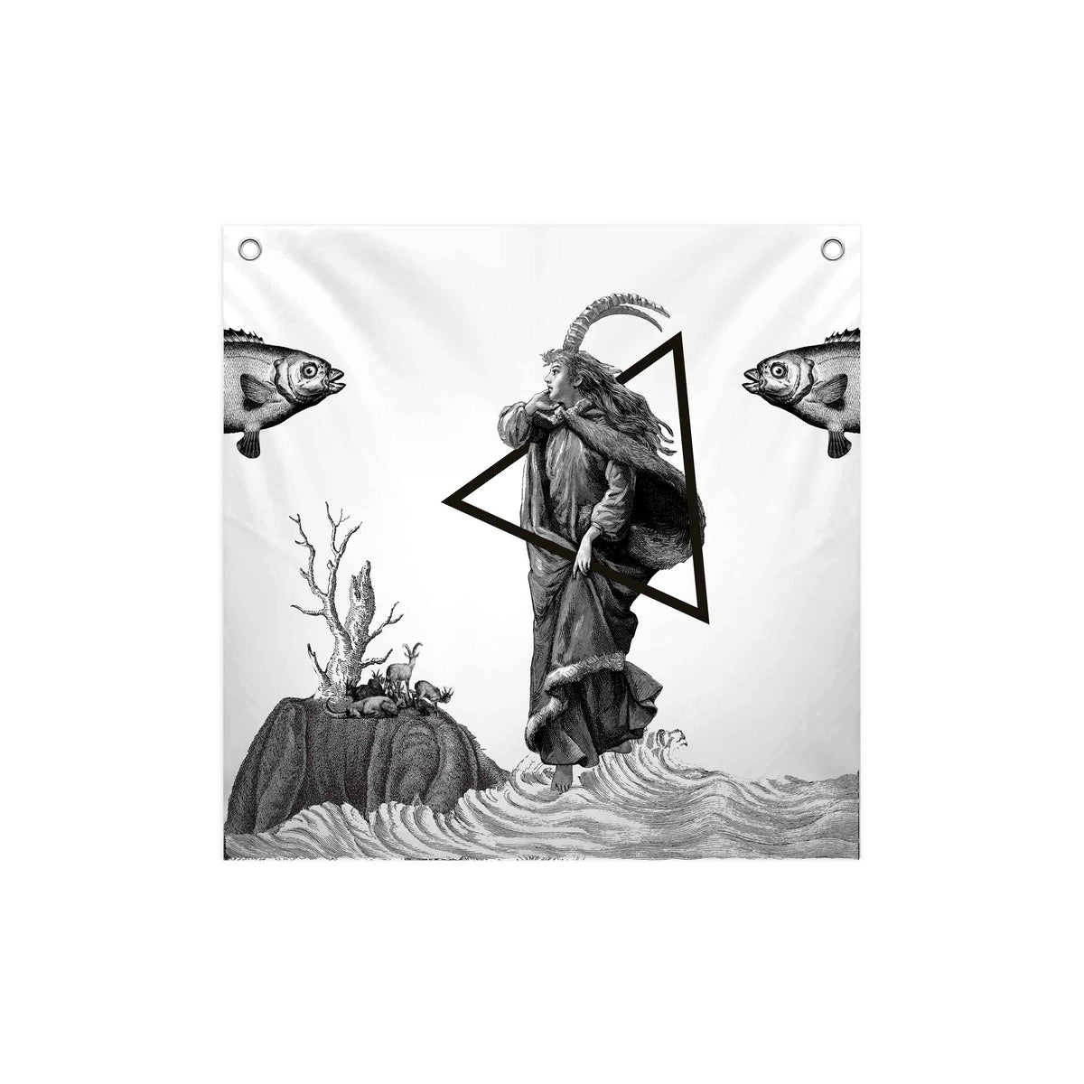 Awake - Fabric Banner - artistvsart