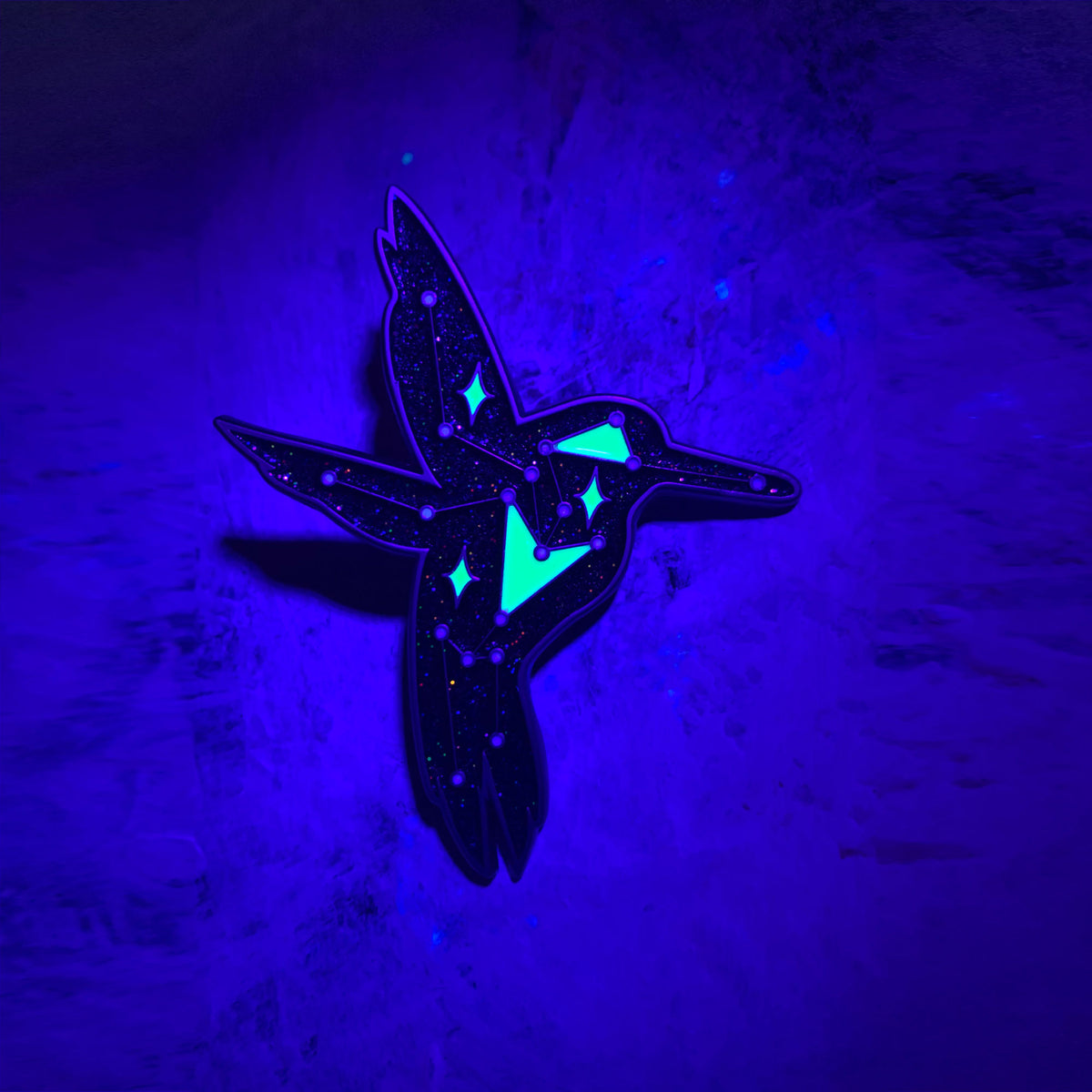 Constellation Hummingbird Pin only (Coloring Book Sold separately)