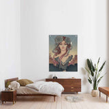 Blushing  Bloom  - Fabric Banner - artistvsart