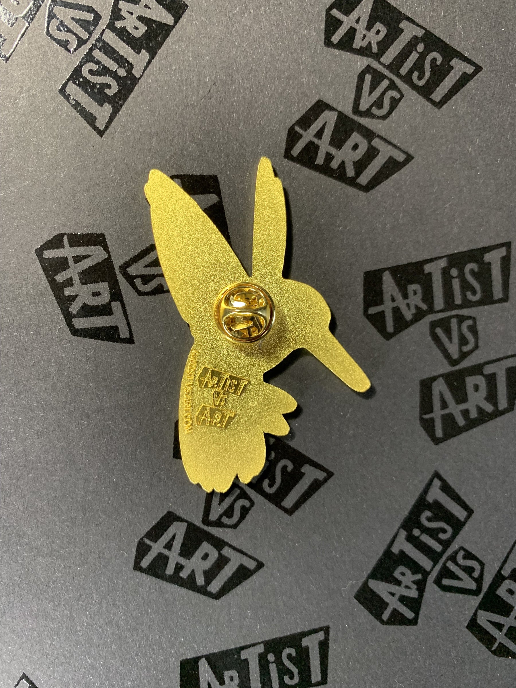 Glow in the Dark Hummingbird Pin
