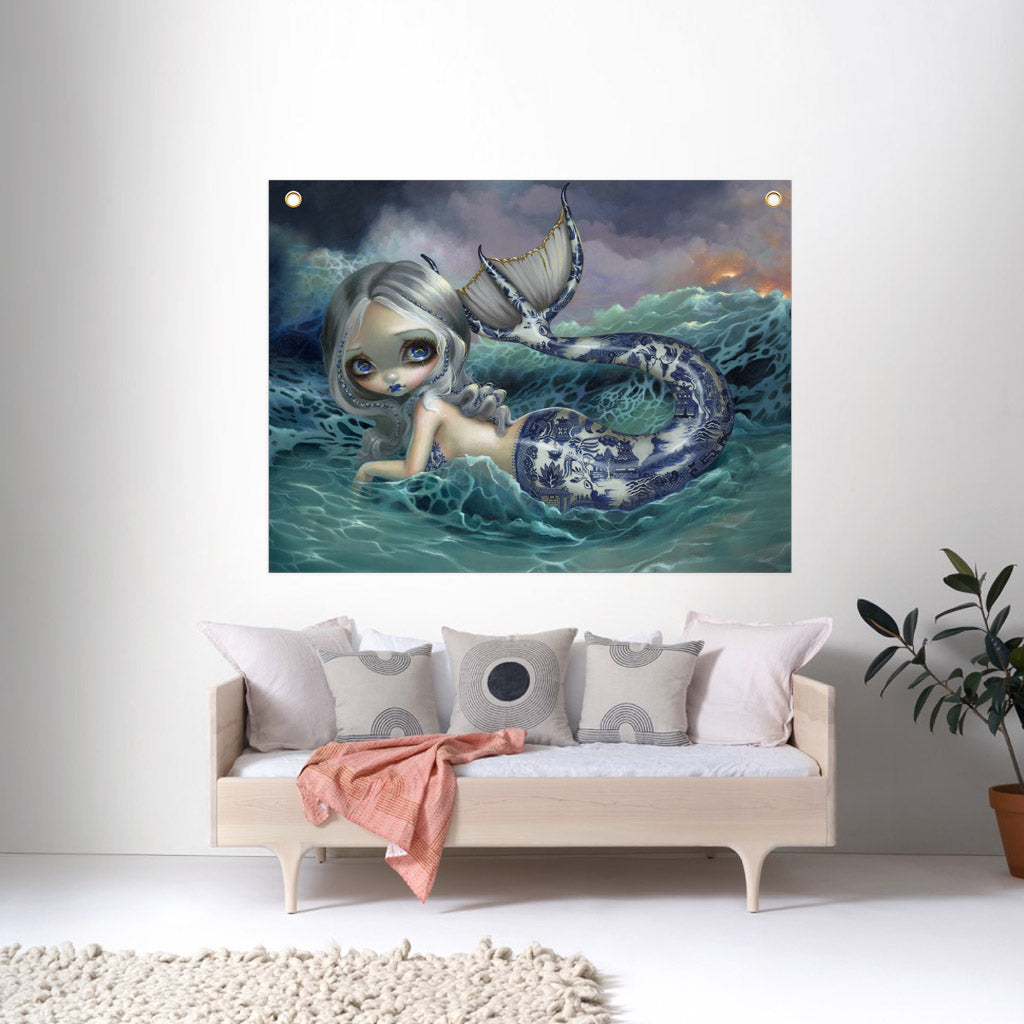 Porcelina - Fabric Banner - artistvsart
