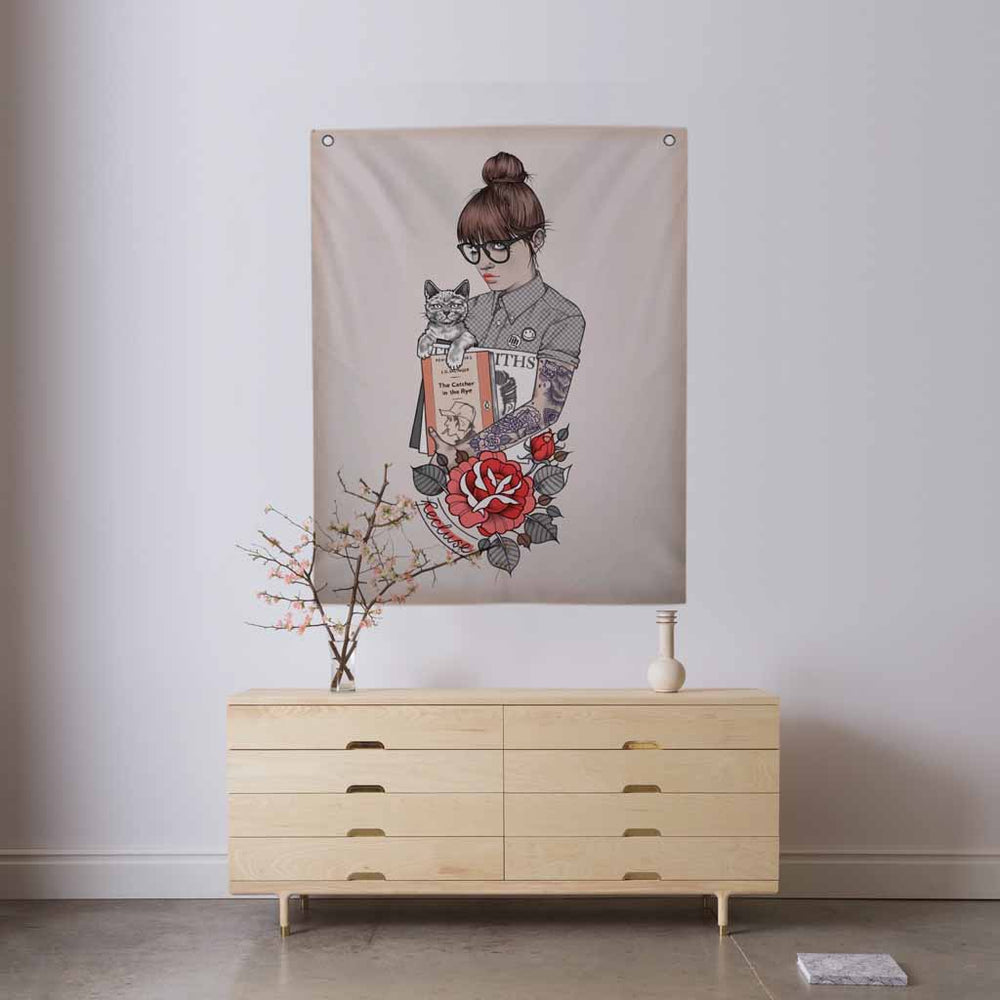Recluse- Fabric Banner - artistvsart