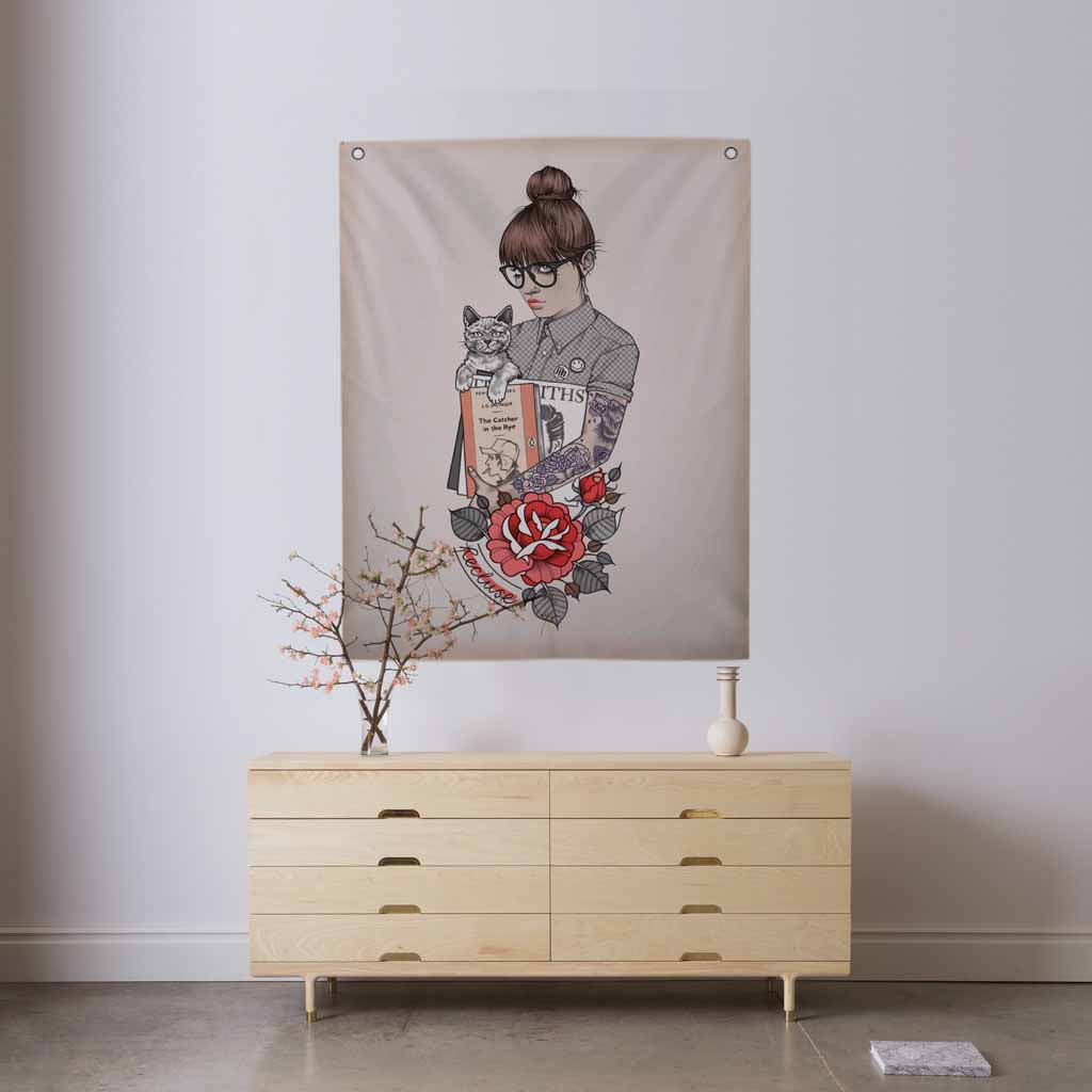 Recluse- Fabric Banner - artistvsart