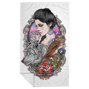 You & Me - Throw Blanket - artistvsart