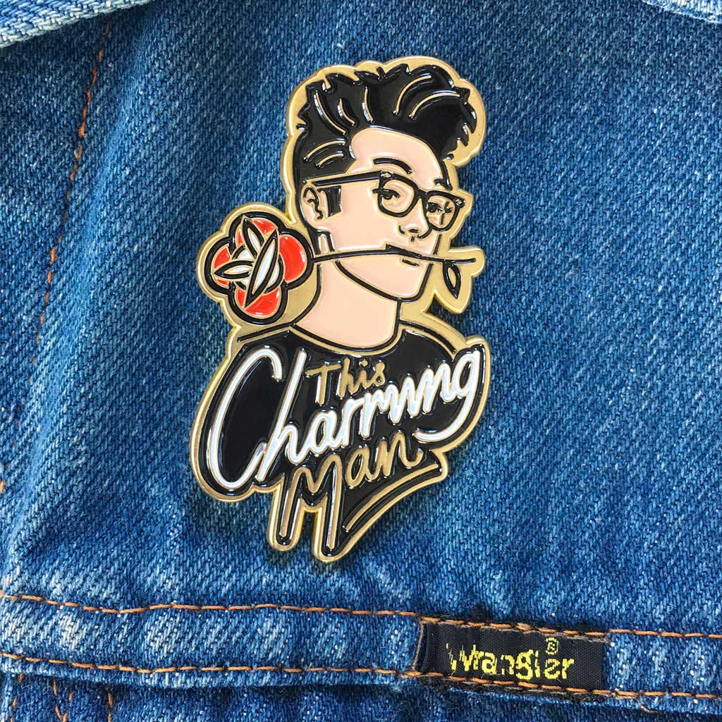 This Charming Man Pin - Morrissey - artistvsart