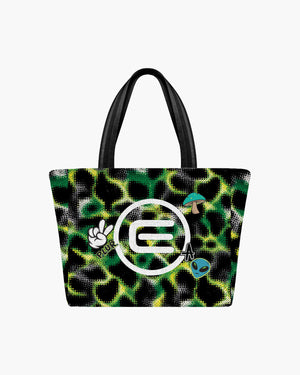 Bag - Alien Camo Padded Carry Bag – Structured Zip Tote (Fits 16" Laptop)