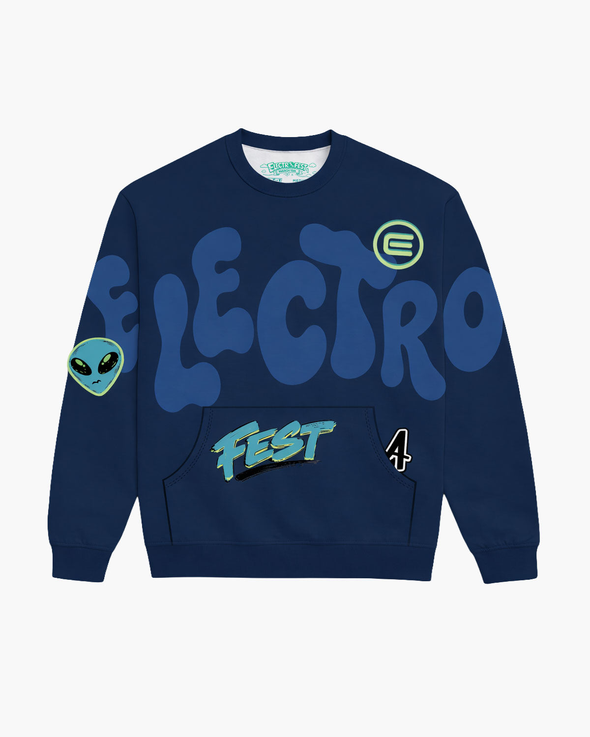 Electrofest Frequency Crew Navy front