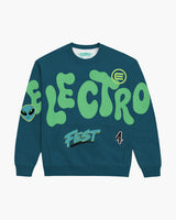 Electrofest Frequency Crew Teal front