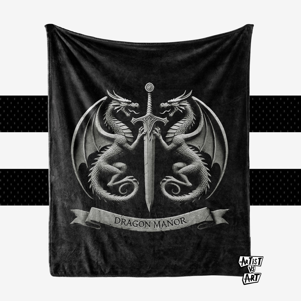 Dragon Manor Blanket - 50"x60"