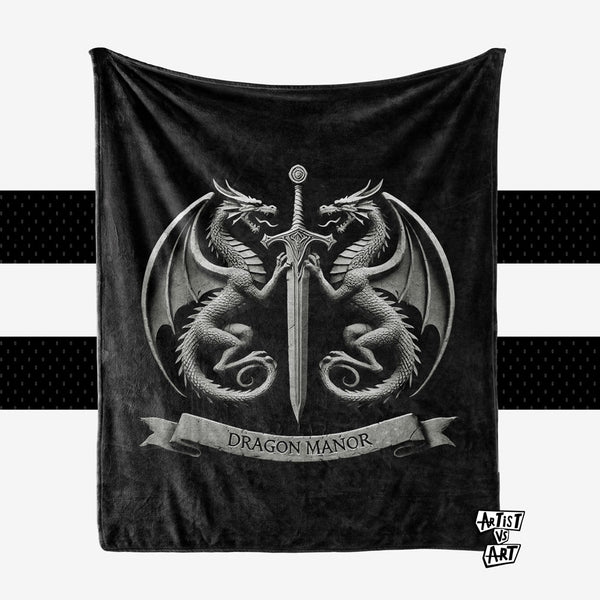 Dragon Manor Blanket - 50"x 60"