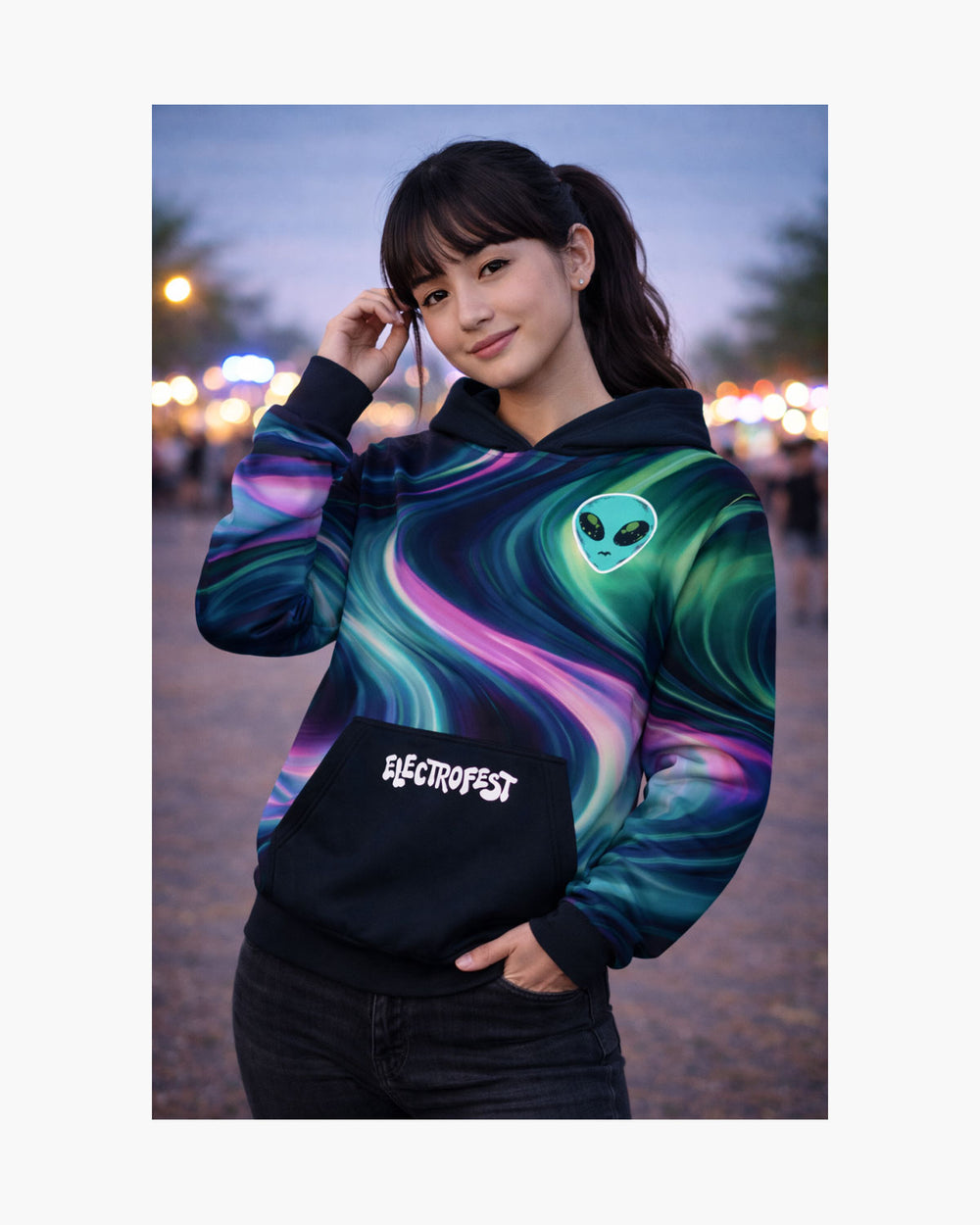 Electrowave Hoodie