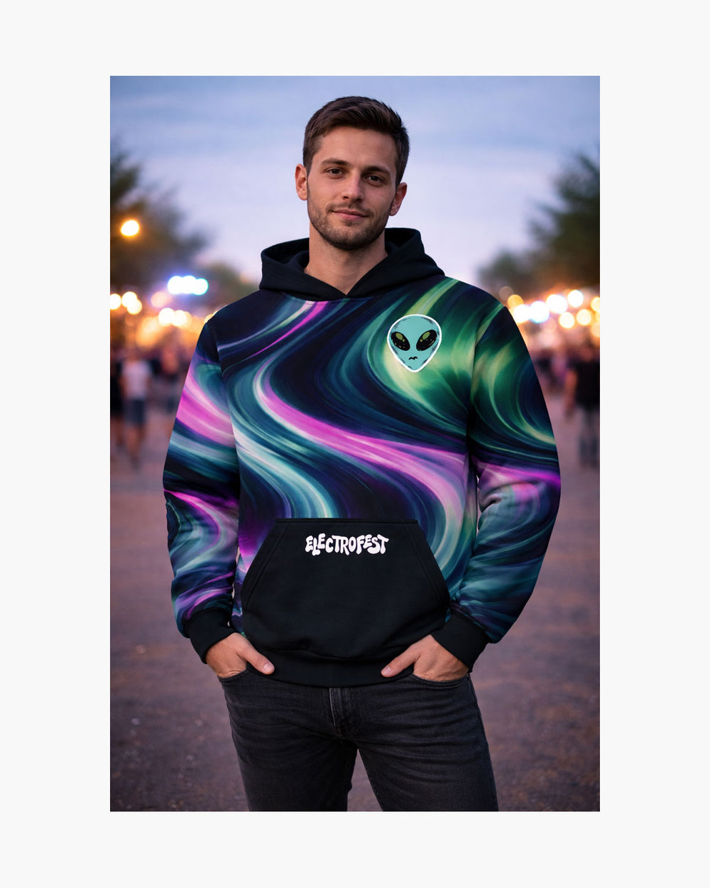 Electrowave Hoodie
