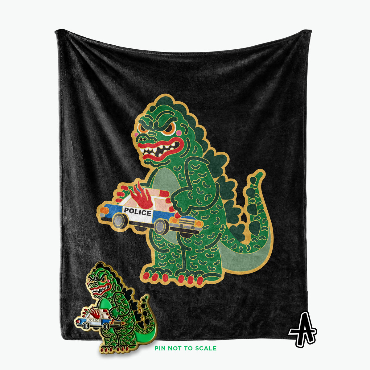 FIGHT THE POWER  PIN & BLANKET