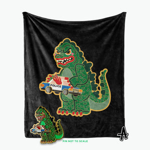 FIGHT THE POWER  PIN & BLANKET