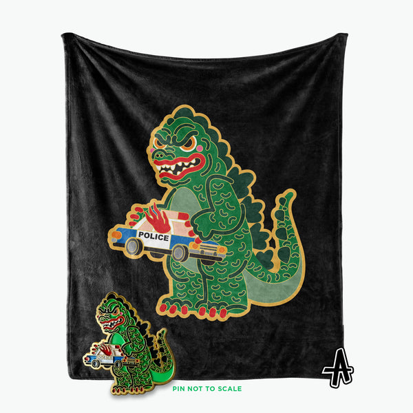 FREE Rik Lee “Fight the Power” Enamel Pin with Blanket Purchase While Supplies Last