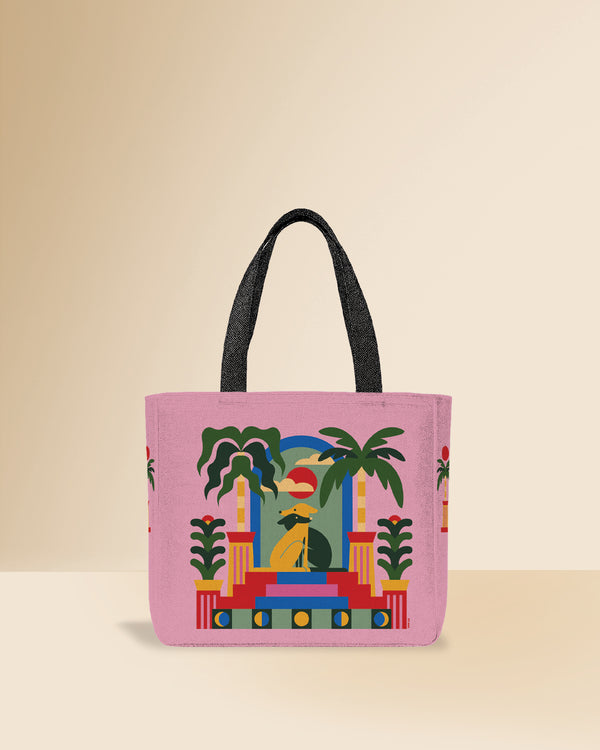 Rik Lee TEMPLE OF THE DOG NON PADDED Tote Bag – Structured Zip Tote (Fits 16" Laptop)