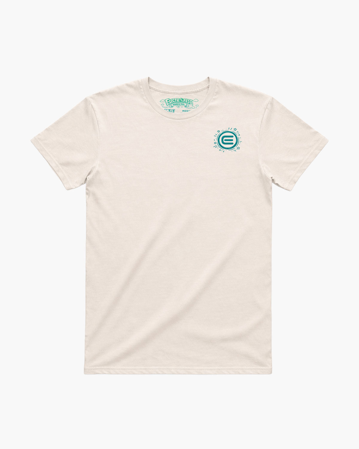 Electrofest Map S/S Tee - Natural Color