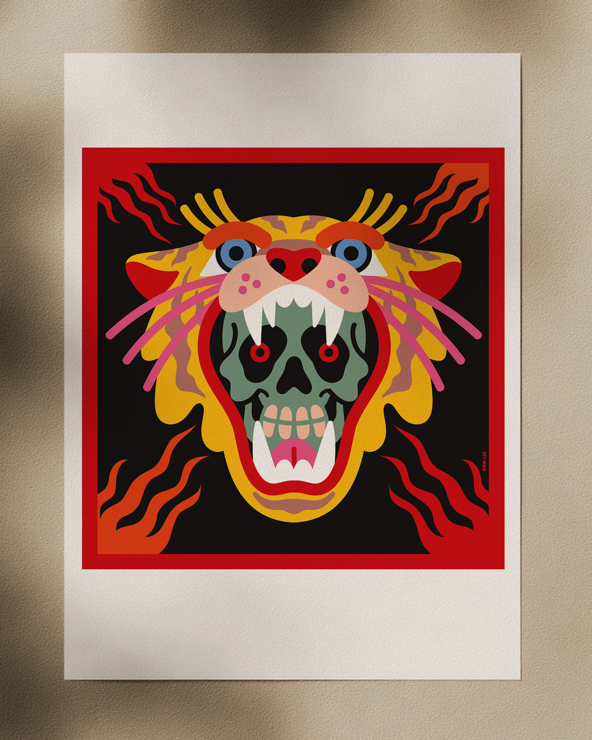 Tiger Skull