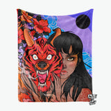 Rik Lee Wolf Eyes Blanket