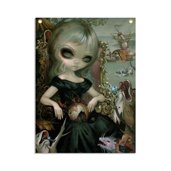 Bosch Princess - Fabric Banner - artistvsart