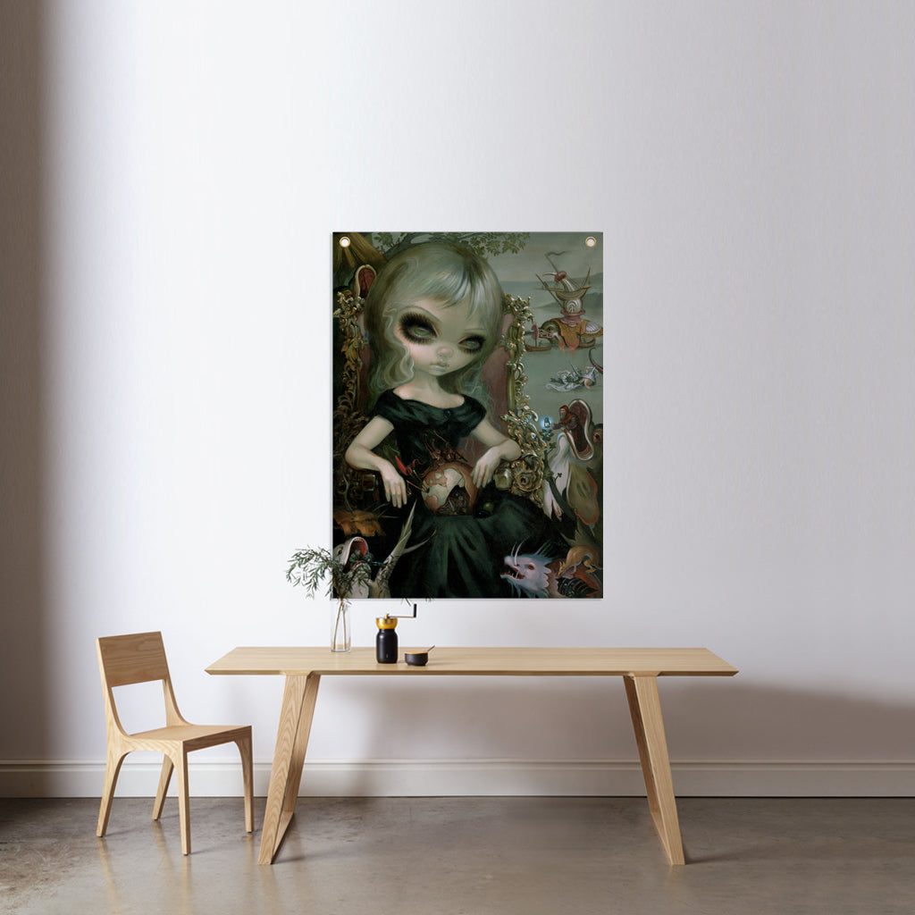 Bosch Princess - Fabric Banner - artistvsart