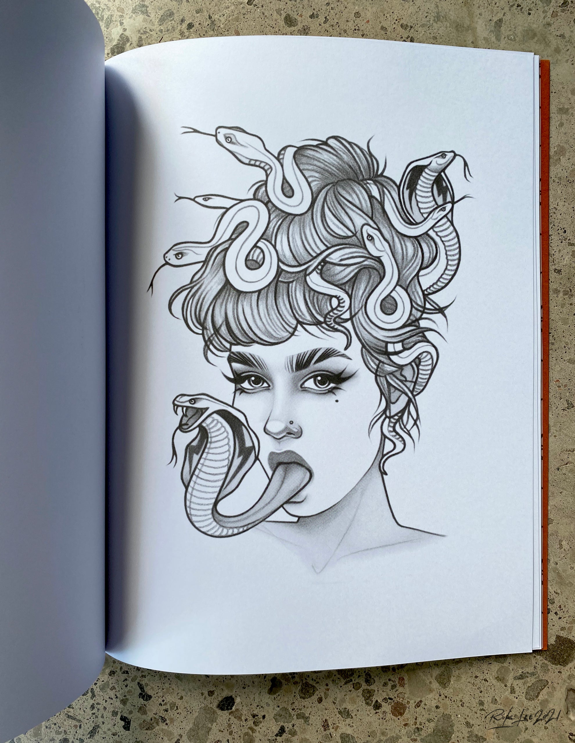 Rik Lee Coloring Book - artistvsart