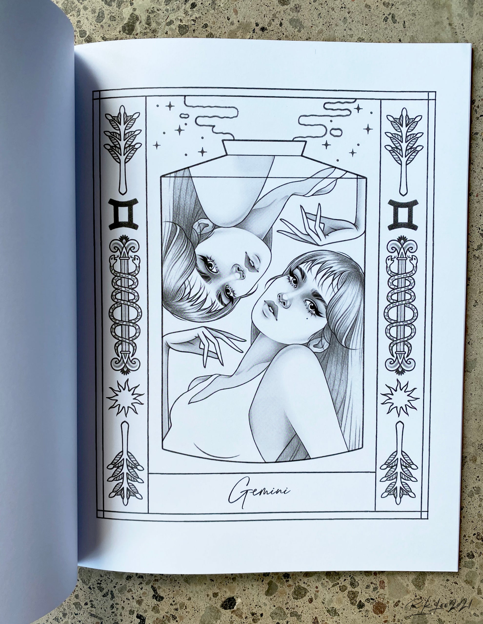 Rik Lee Coloring Book - artistvsart