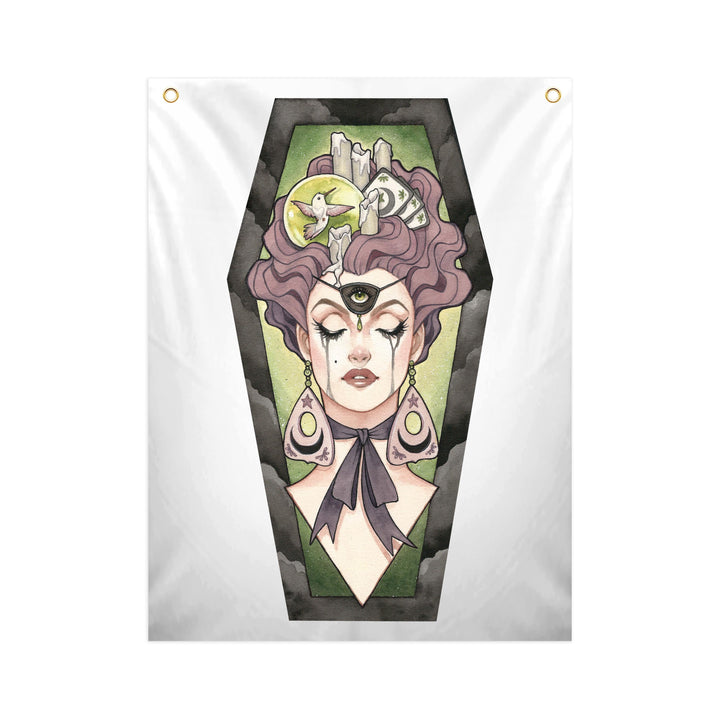 The Seer - Fabric Banner - artistvsart