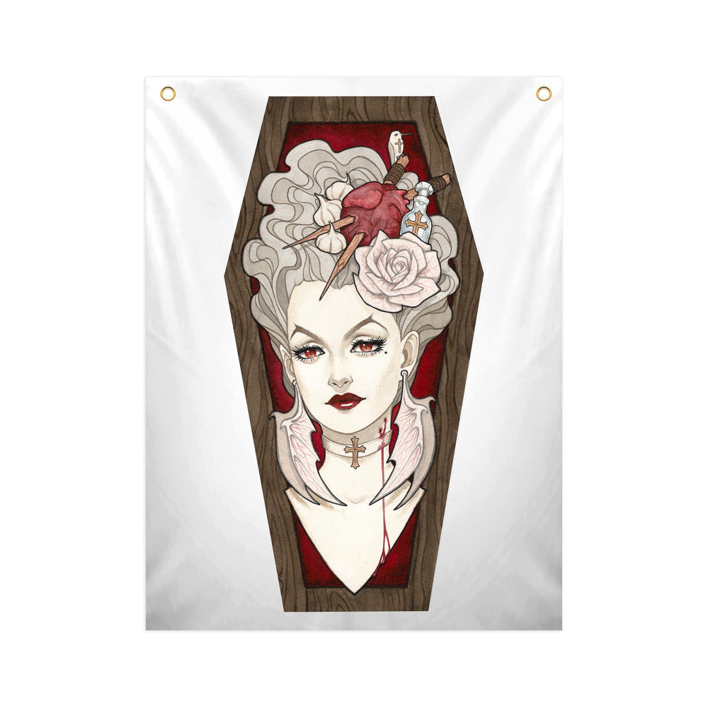 The Vamp - Fabric Banner - artistvsart