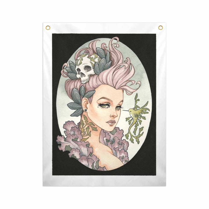 Low Tide - Fabric Banner - artistvsart