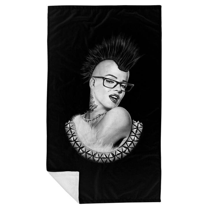 Punky Marilyn Monroe  - Throw Blanket - artistvsart