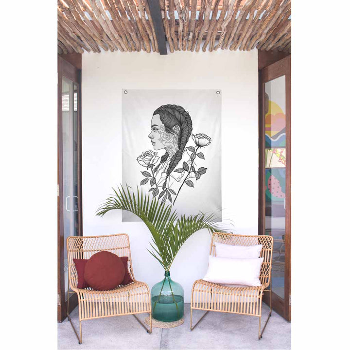 Braids - Fabric Banner - artistvsart