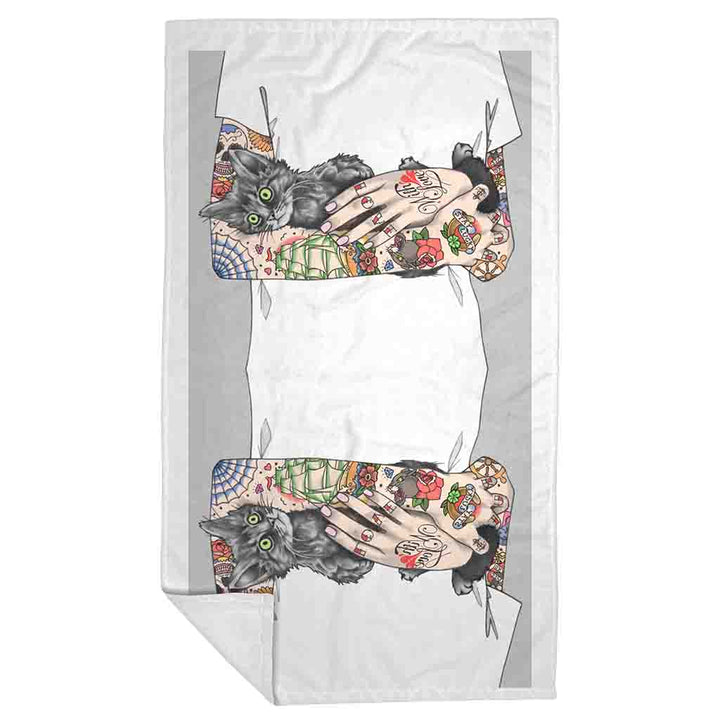 Side Kix - Throw Blanket - artistvsart