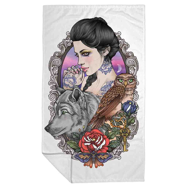 You & Me - Throw Blanket - artistvsart