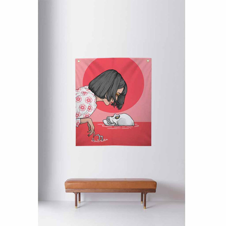 The Pool - Fabric Banner - artistvsart