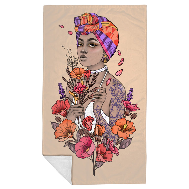 Bloom - Throw Blanket - artistvsart