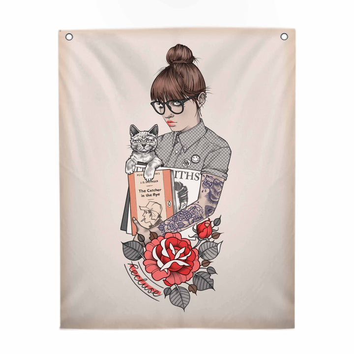 Recluse- Fabric Banner - artistvsart