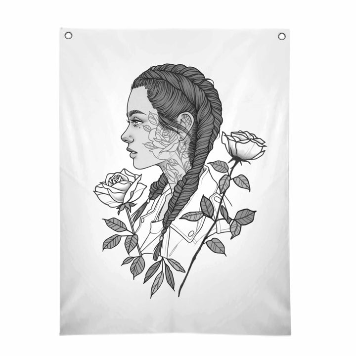 Braids - Fabric Banner - artistvsart