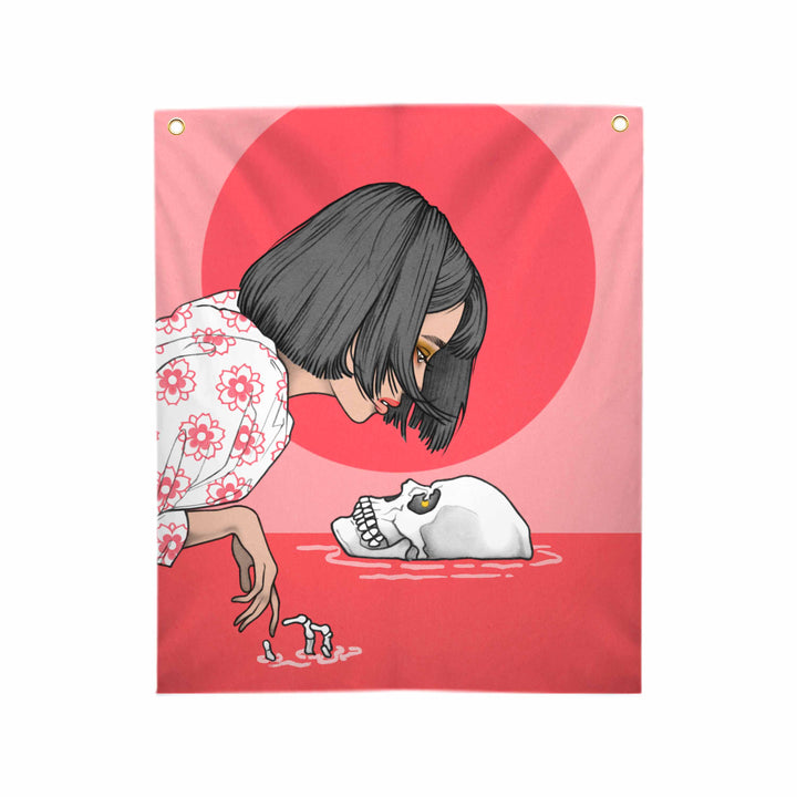 The Pool - Fabric Banner - artistvsart