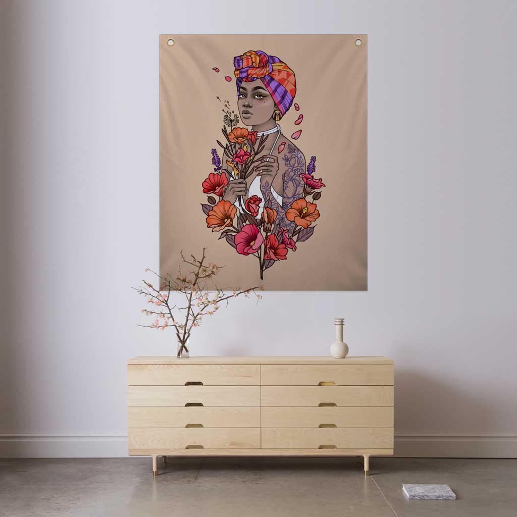 Bloom - Fabric Banner - artistvsart