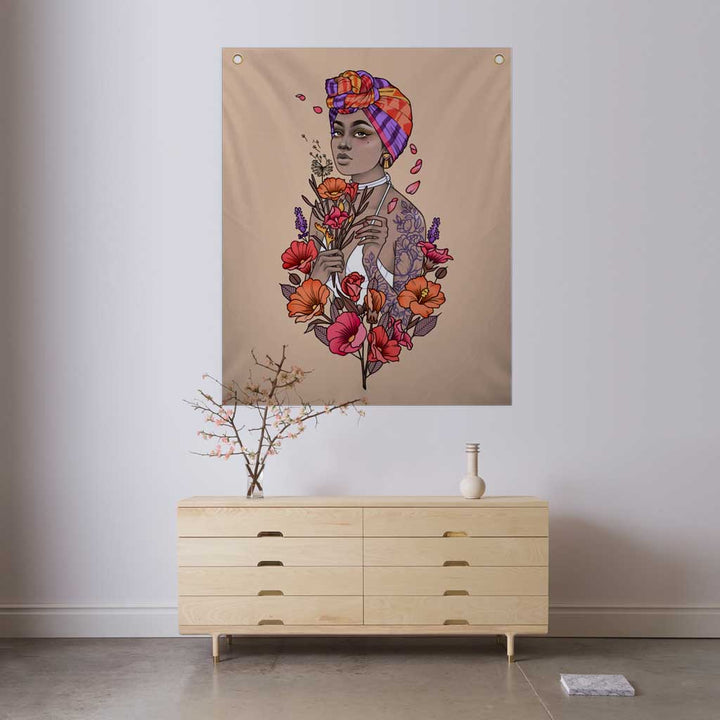 Bloom - Fabric Banner - artistvsart