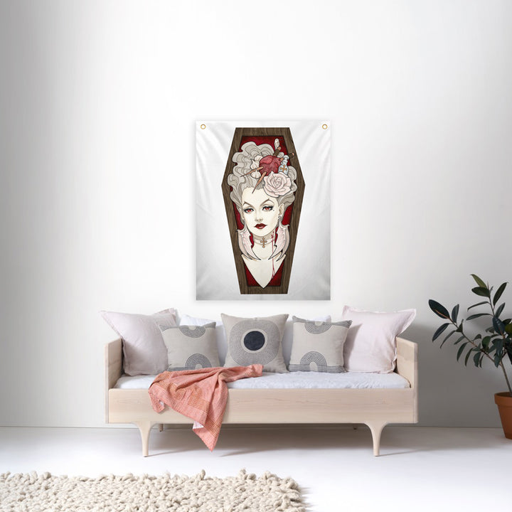 The Vamp - Fabric Banner - artistvsart