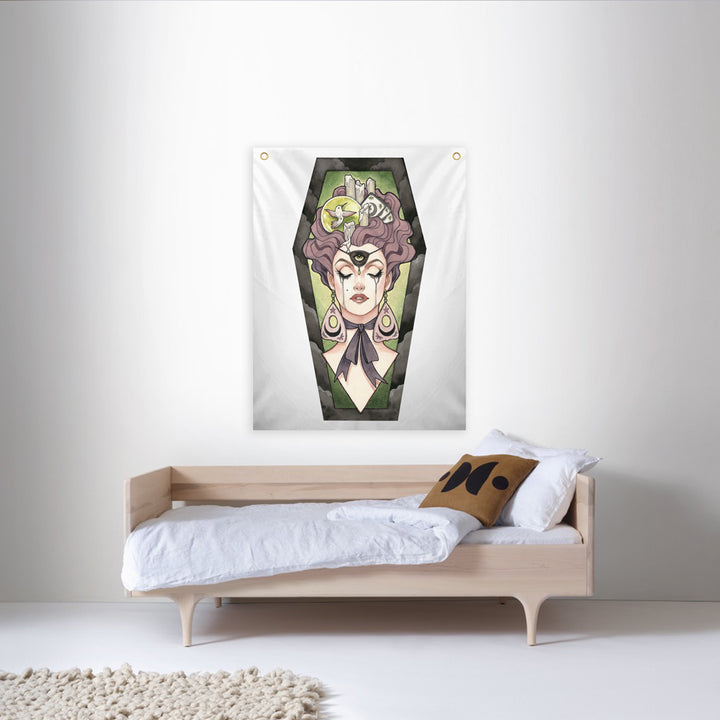 The Seer - Fabric Banner - artistvsart